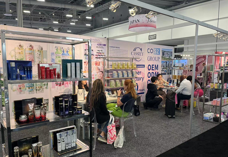 CASSIEYBIO Participated In The North American Las Vegas Beauty Show From July 11th To 13th